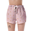 Gymnastics Pattern Print Women's Shorts-grizzshop