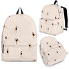 Gymnastics Print Pattern Backpack-grizzshop