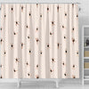 Gymnastics Print Pattern Bathroom Shower Curtain-grizzshop