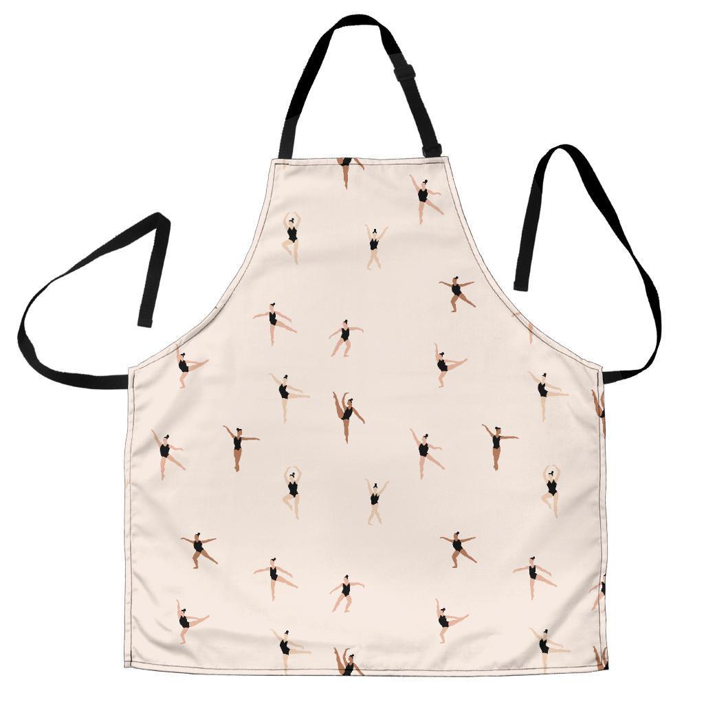 Gymnastics Print Pattern Men's Apron-grizzshop