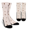 Gymnastics Print Pattern Unisex Crew Socks-grizzshop