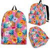 Hachibus Pineapple Pink Pattern Backpack-grizzshop