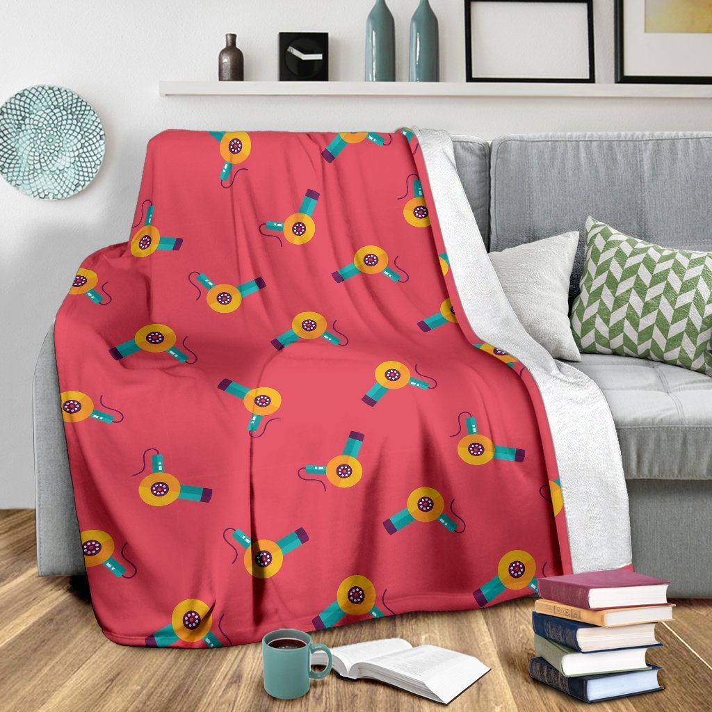 Hair Stylist Pattern Print Blanket-grizzshop