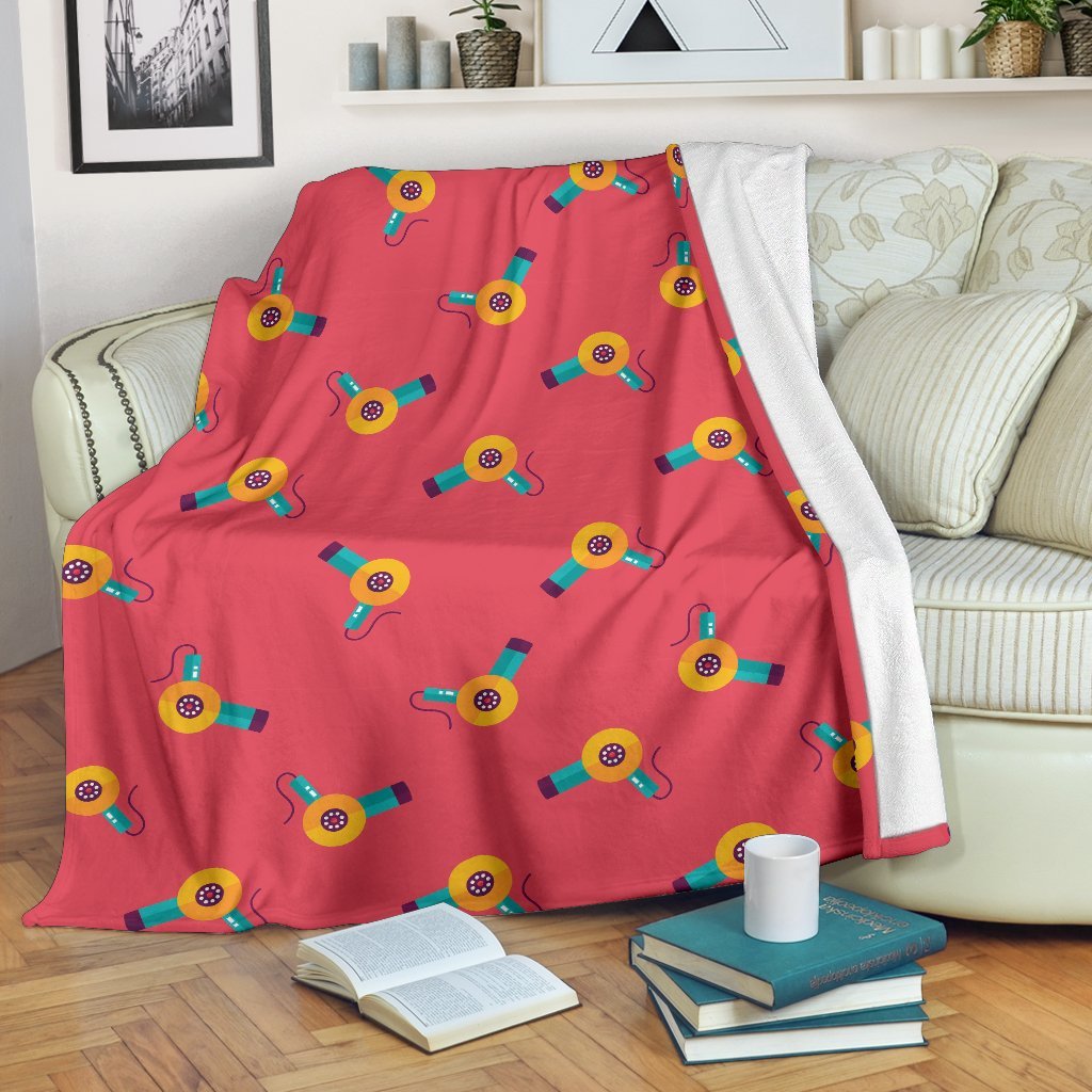 Hair Stylist Pattern Print Blanket-grizzshop