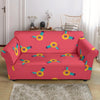 Hair Stylist Pattern Print Loveseat Cover-grizzshop