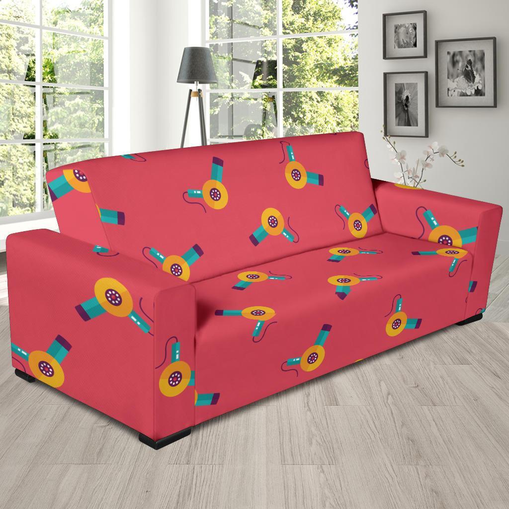 Hair Stylist Pattern Print Sofa Covers-grizzshop