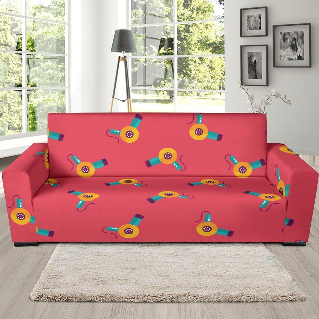 Hair Stylist Pattern Print Sofa Covers-grizzshop