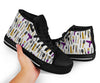 Hair Stylist Print Pattern Men Women's High Top Shoes-grizzshop