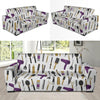 Hair Stylist Print Pattern Sofa Covers-grizzshop