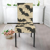 Halloween Bat Pattern Print Chair Cover-grizzshop