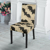 Halloween Bat Pattern Print Chair Cover-grizzshop