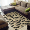 Halloween Bat Pattern Print Floor Mat-grizzshop