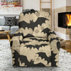 Halloween Bat Pattern Print Recliner Cover-grizzshop