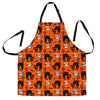 Halloween Black Cat Pattern Print Men's Apron-grizzshop