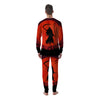 Halloween Grim Reaper Print Men's Pajamas-grizzshop