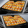 Halloween Pumpkin Pattern Print Car Sun Shade-grizzshop