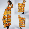Load image into Gallery viewer, Halloween Pumpkin Pattern Print Hooded Blanket-grizzshop