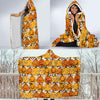 Load image into Gallery viewer, Halloween Pumpkin Pattern Print Hooded Blanket-grizzshop