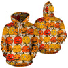 Halloween Pumpkin Pattern Print Men Women Pullover Hoodie-grizzshop