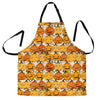 Halloween Pumpkin Pattern Print Men's Apron-grizzshop