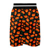 Halloween Pumpkin Print Pattern Boxing Shorts-grizzshop