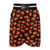 Halloween Pumpkin Print Pattern Boxing Shorts-grizzshop