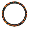 Halloween Pumpkin Print Pattern Car Steering Wheel Cover-grizzshop