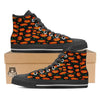 Halloween Pumpkin Print Pattern High Top Shoes-grizzshop