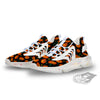 Halloween Pumpkin Print Pattern White Gym Shoes-grizzshop