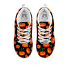 Halloween Pumpkin Print Pattern White Sneaker-grizzshop