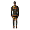 Halloween Scarecrow Print Men's Pajamas-grizzshop