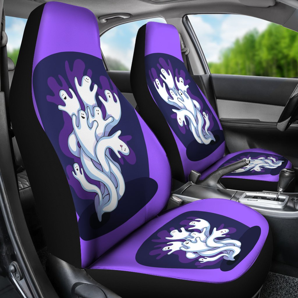 Halloween Spooky Ghost Car Seat Covers-grizzshop