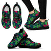 Halloween Zombie Pattern Print Black Sneaker Shoes For Men Women-grizzshop