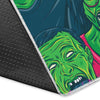 Halloween Zombie Pattern Print Floor Mat-grizzshop