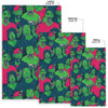 Halloween Zombie Pattern Print Floor Mat-grizzshop