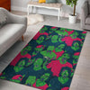 Halloween Zombie Pattern Print Floor Mat-grizzshop