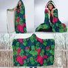 Halloween Zombie Pattern Print Hooded Blanket-grizzshop