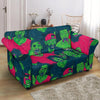 Halloween Zombie Pattern Print Loveseat Cover-grizzshop