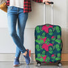 Halloween Zombie Pattern Print Luggage Cover Protector-grizzshop