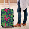 Halloween Zombie Pattern Print Luggage Cover Protector-grizzshop