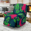 Halloween Zombie Pattern Print Recliner Cover-grizzshop