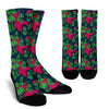 Halloween Zombie Pattern Print Unisex Crew Socks-grizzshop