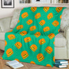 Hamburger Pastel Pattern Print Blanket-grizzshop