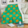 Hamburger Pastel Pattern Print Blanket-grizzshop