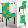 Hamburger Pastel Pattern Print Chair Cover-grizzshop