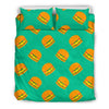 Hamburger Pastel Pattern Print Duvet Cover Bedding Set-grizzshop