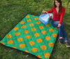 Hamburger Pastel Pattern Print Quilt-grizzshop