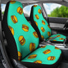 Hamburger Pastel Pattern Print Universal Fit Car Seat Covers-grizzshop