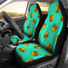 Hamburger Pastel Pattern Print Universal Fit Car Seat Covers-grizzshop