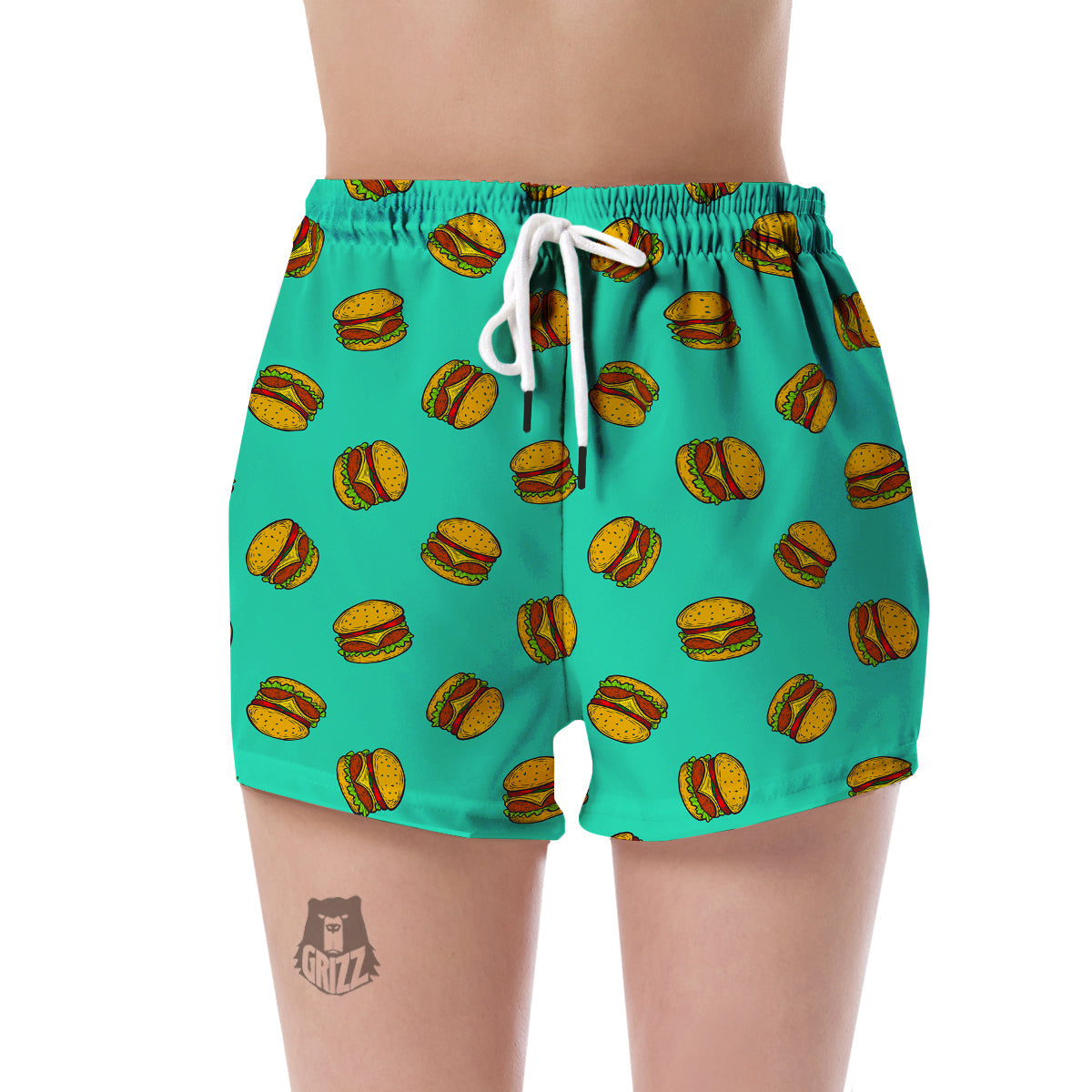 Hamburger Pastel Women's Shorts-grizzshop